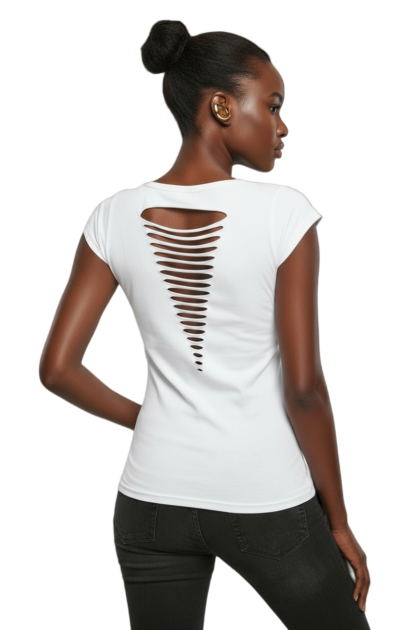 Roll and love it 0.1 - Ladies Back Cut Tee