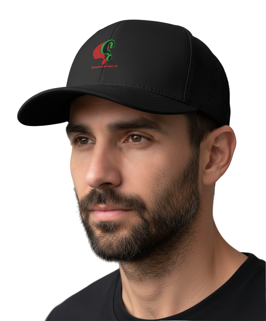 Question the Other Side - Snapback rapper cap.