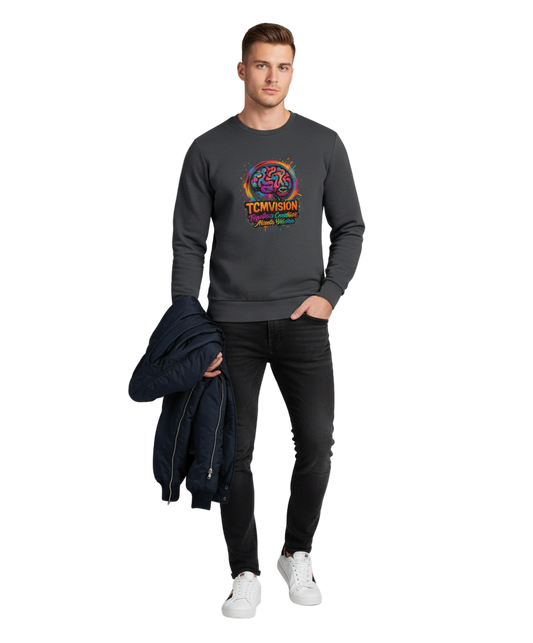 TCMVision Logo Graffiti Design. - Sweater Tour Crew