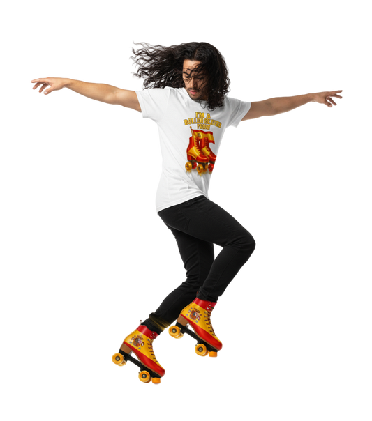 Im a roller skater from..0.4 ( Spanje ) - T shirt Rocker Unisex