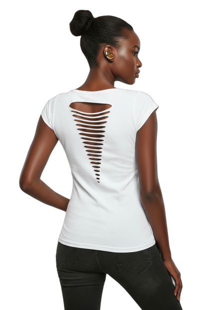 Roll and love it 0.1 - Ladies Back Cut Tee