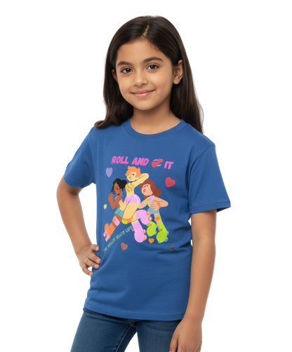 Roll and love Kids - SoftStyle T-Shirt  Gildan