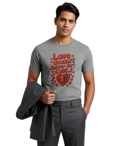 Love doesn't have to ..... - Shaped Long Tee