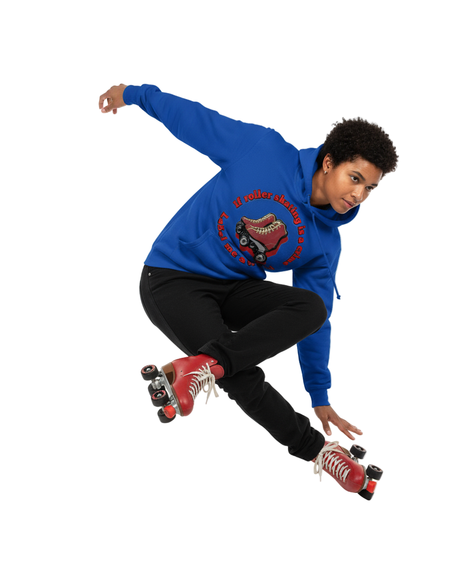 Roller Crime - College Hoodie (AWDis)