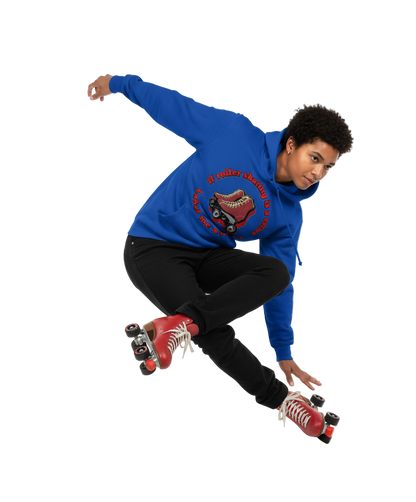 Roller Crime - College Hoodie (AWDis)