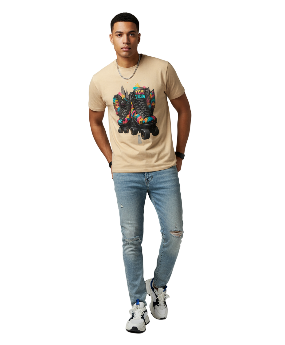 Urban City Roller 0.1 - Gildan Heavy Cotton T-Shirt