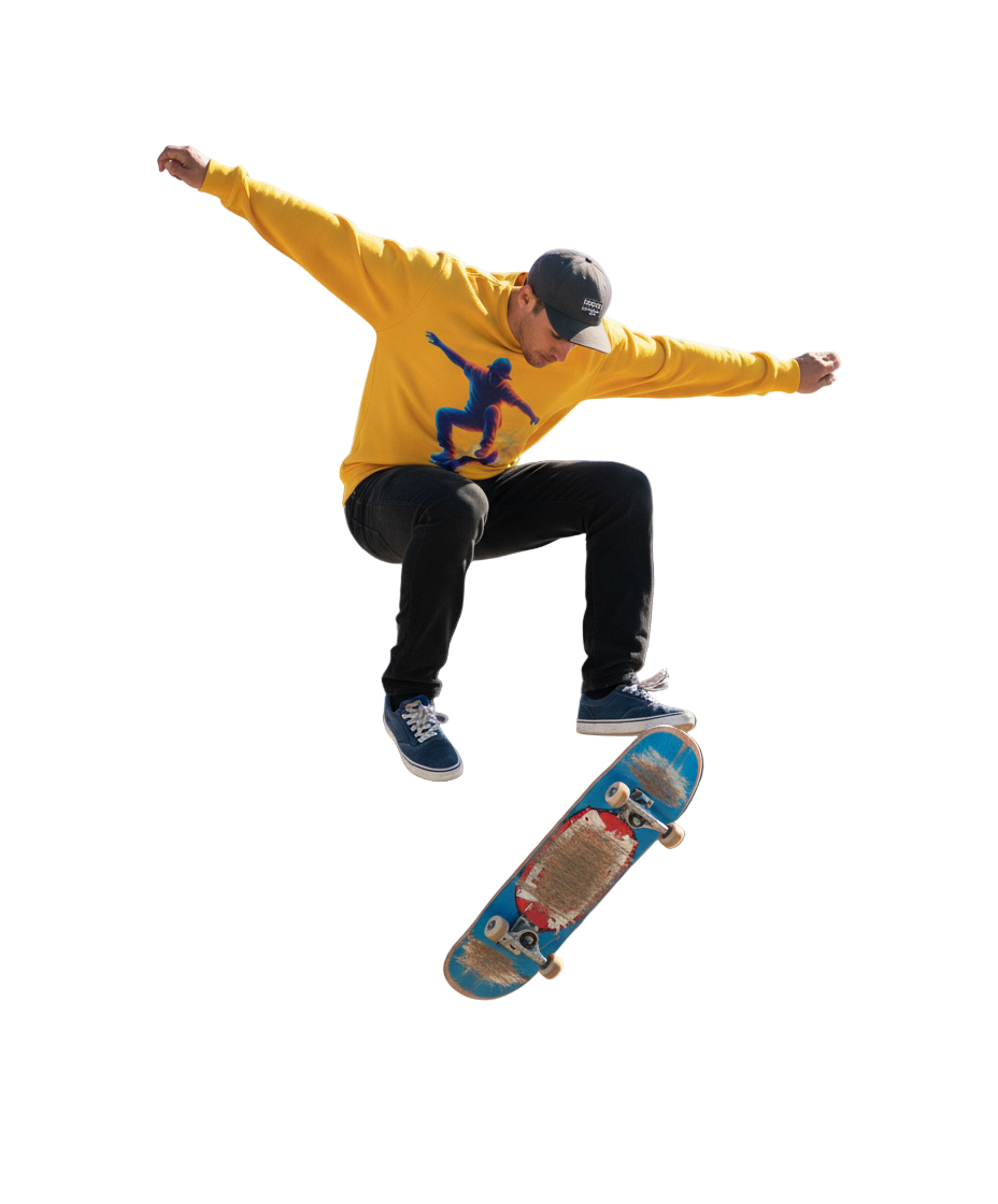 Free styling brain 0.0 (skaterboy) - Sweatshirt (AWDis)