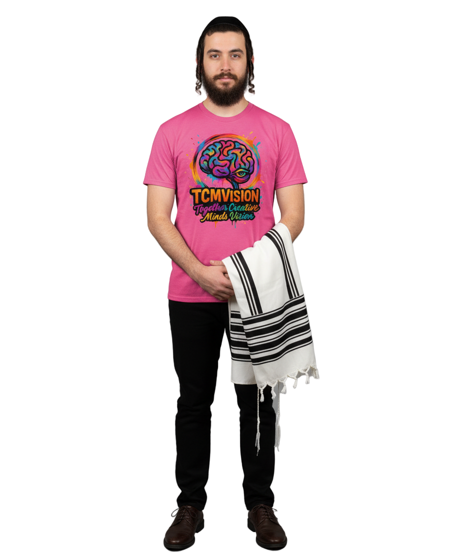 TCMVision Logo Graffiti Design - SoftStyle T-Shirt Gildan