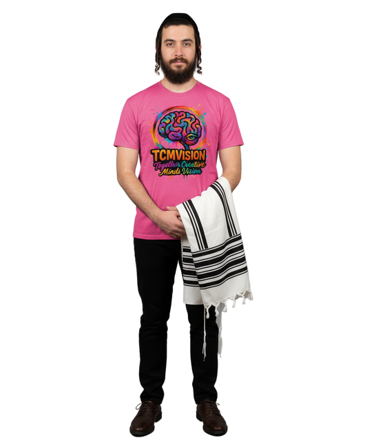 TCMVision Logo Graffiti Design - SoftStyle T-Shirt Gildan