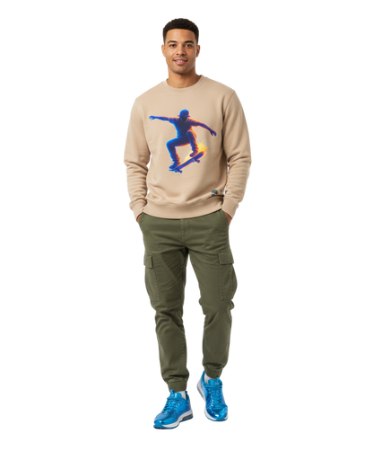 Free styling brain 0.0 (skaterboy) - Sweatshirt (AWDis)