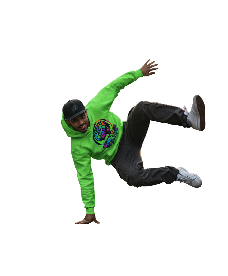 TCMVision Logo College Hoodie  (AWDis)