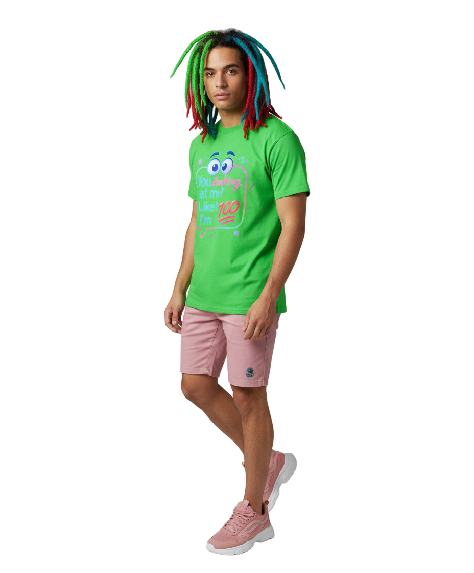 Looking @ me like ... 0.0 - Gildan Heavy Cotton T-Shirt