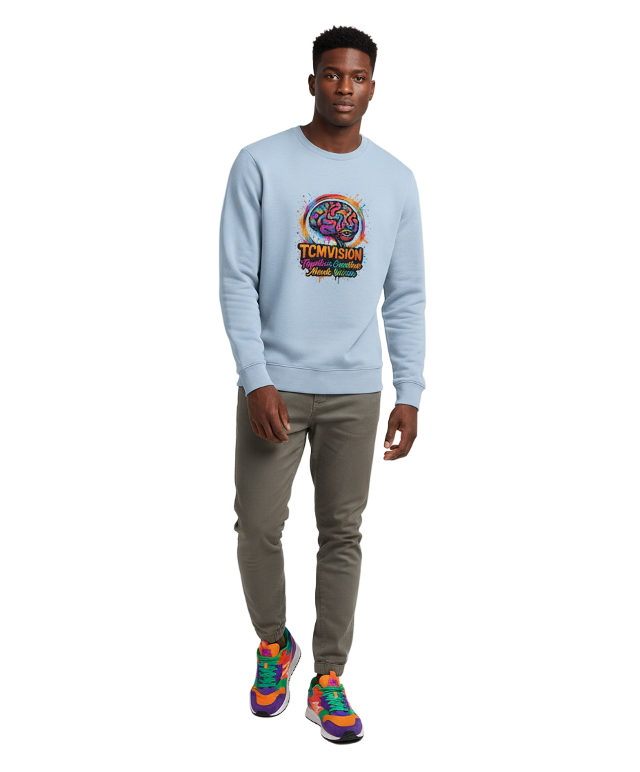 TCMVision Logo Graffiti Design. -  Sweater Tour Crew