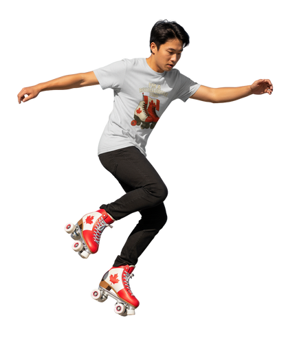 Im a roller skater from..0.7 (Canada) - T shirt Rocker (Unisex)