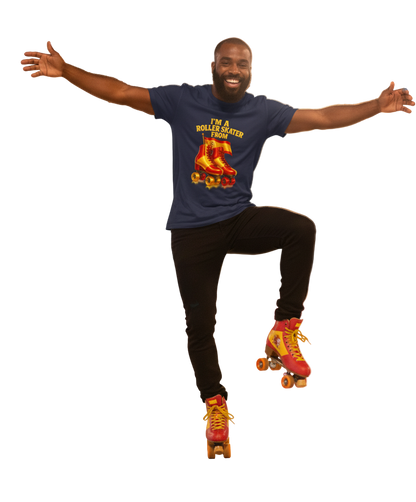 Im a roller skater from..0.4 ( Spanje ) - T shirt Rocker Unisex