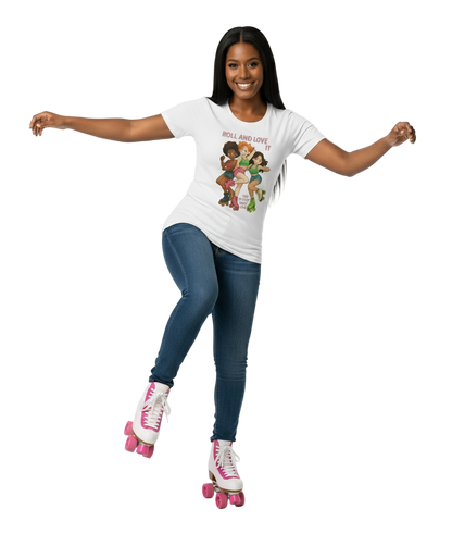 Roll and love it 0.1 - Ladies Back Cut Tee