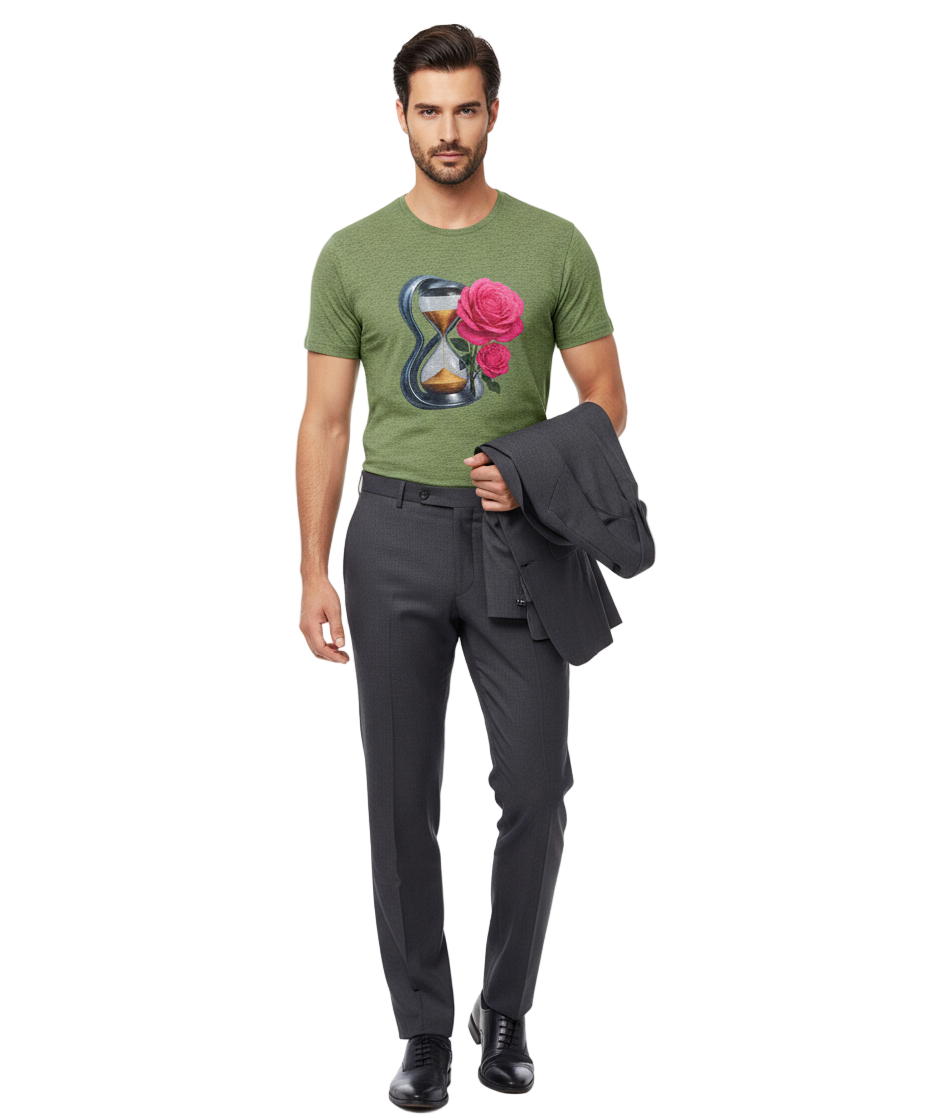 Time for roses 0.2 - Shaped Long Tee