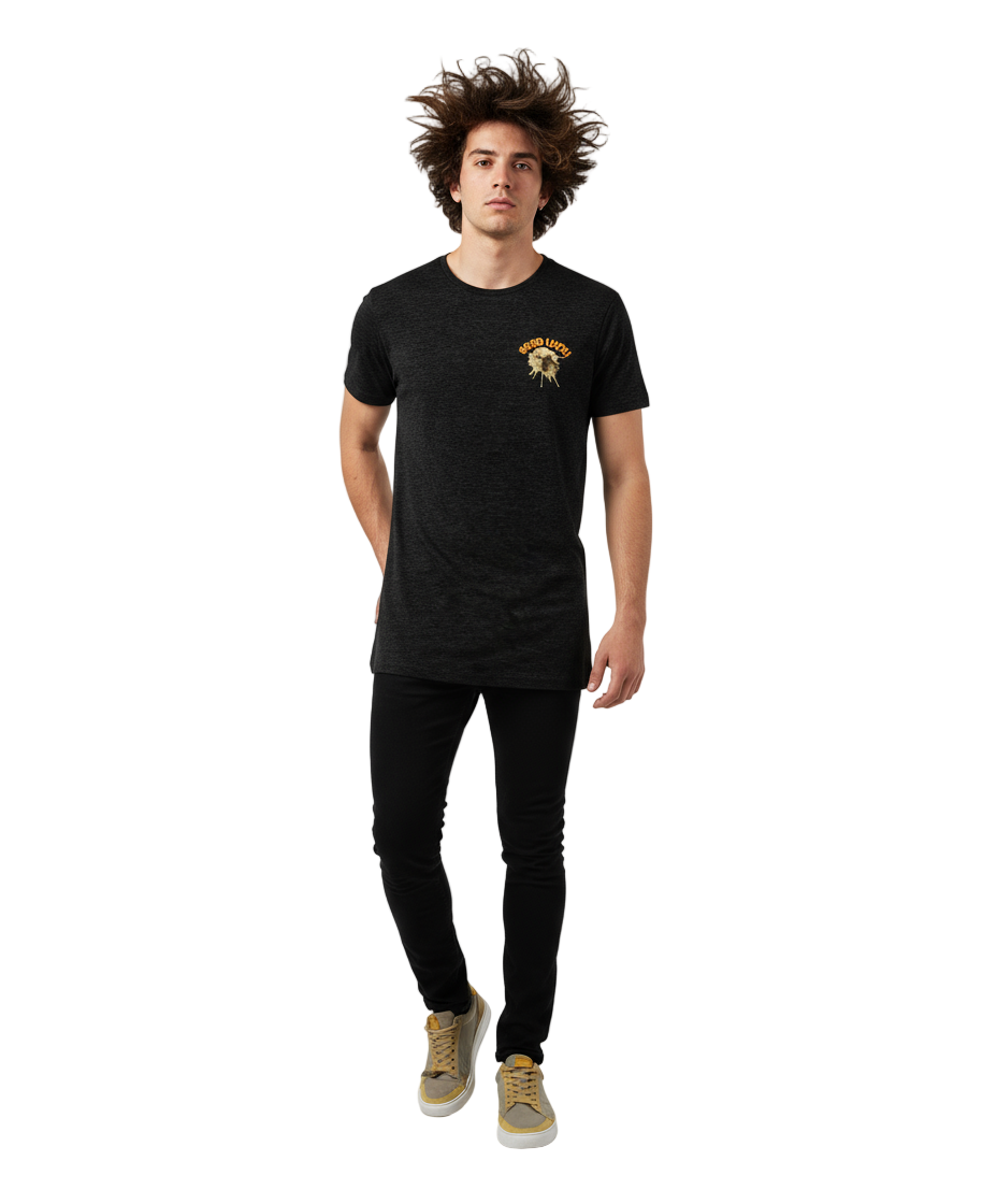 Good Luck - Shaped Long Tee