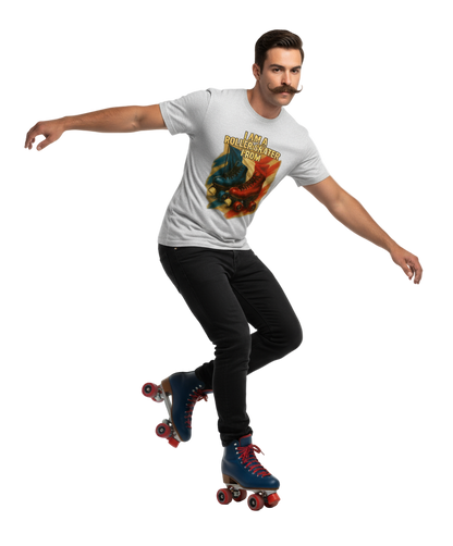 Im a roller skater from..0.8 ( Frankrijk ) - T shirt Rocker (Unisex)