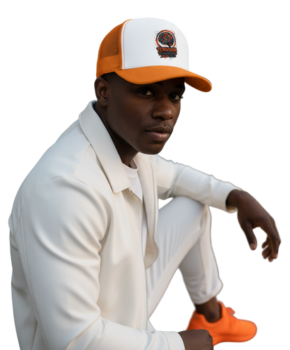 TCMVision Logo Graffiti Design - Snapback Trucker Cap Borduring