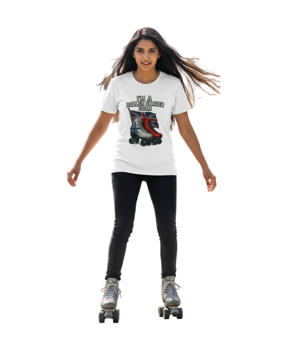 Im a roller skater from..0.1 ( Engeland) - T shirt Rocker Unisex