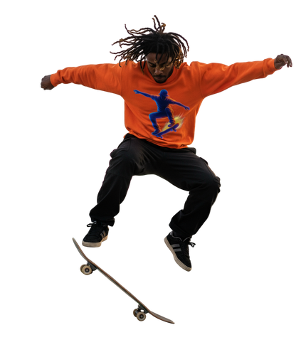 Free styling brain 0.0 (skaterboy) - Sweatshirt (AWDis)